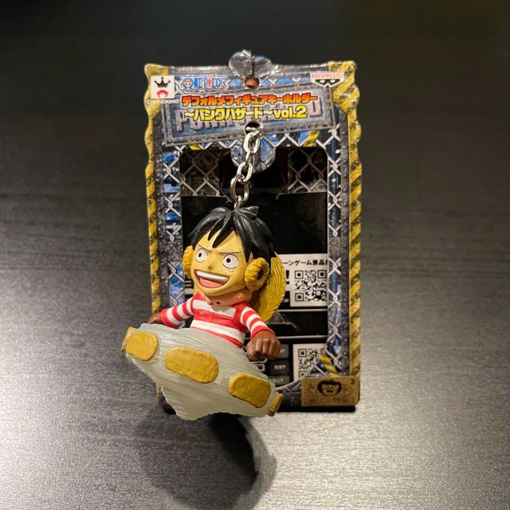 Banpresto 2013 One Piece Figure Keychain Punk Hazard Vol.2 Luffy